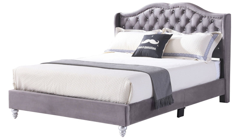 Upholstered Bed Transitional by Unique Piece Furniture