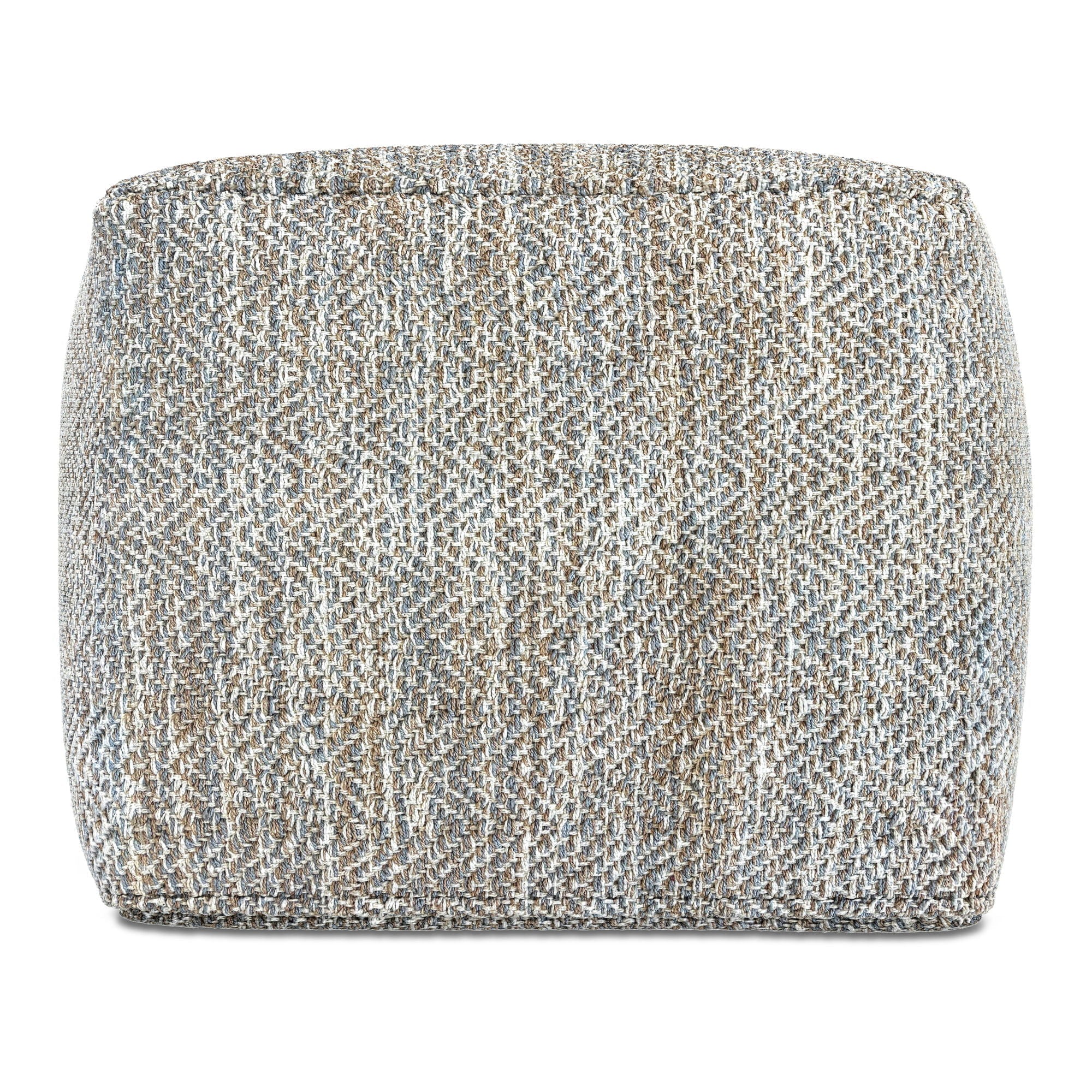 Nate - Square Pouf by HouseOfZazla