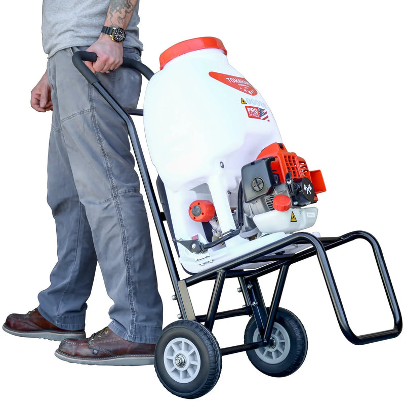 5 Gallon Gas Power Backpack Sprayer with Twin Tip Nozzle for Pesticides by Tomahawk Power