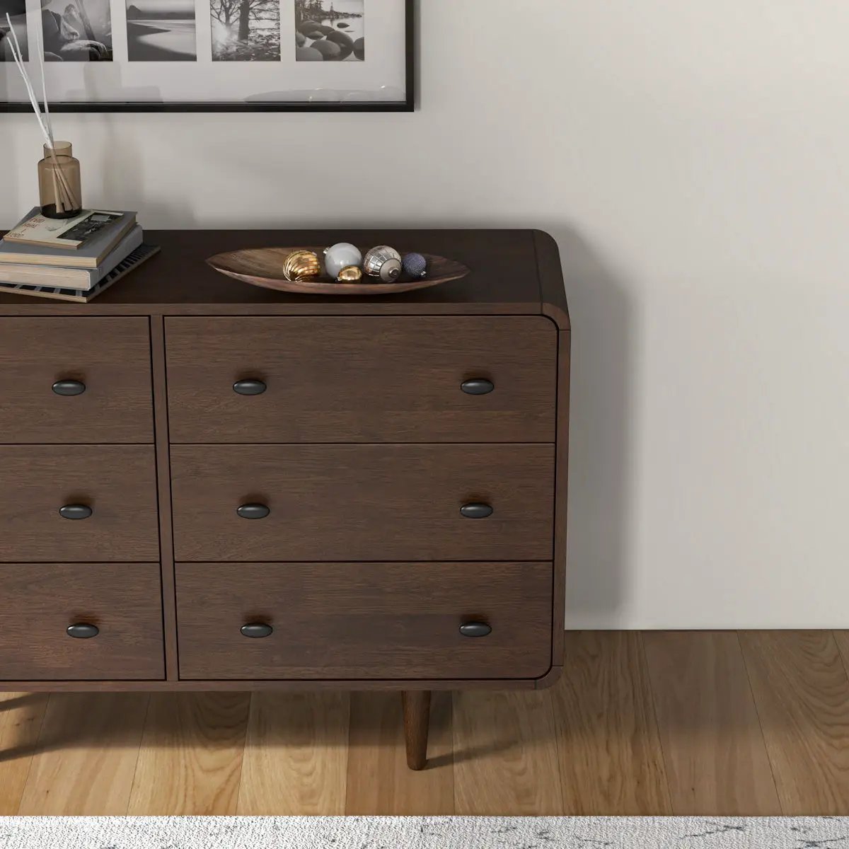Alexa - Dresser - Brown by Unique Piece Furniture