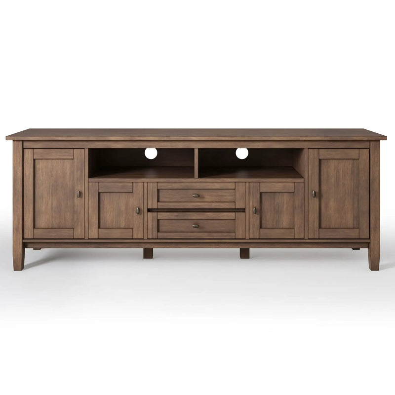 Warm Shaker - Handcrafted TV Media Stand by Unique Piece Furniture