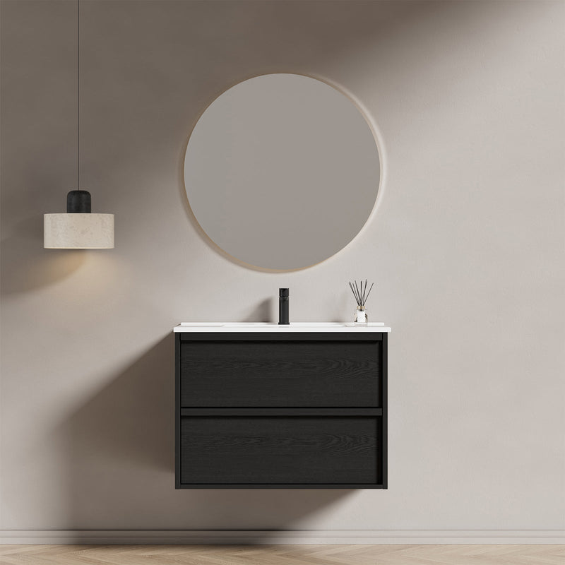 30 Inch Bathroom Vanity Cabinet With Ceramic Sink by HouseOfZazla