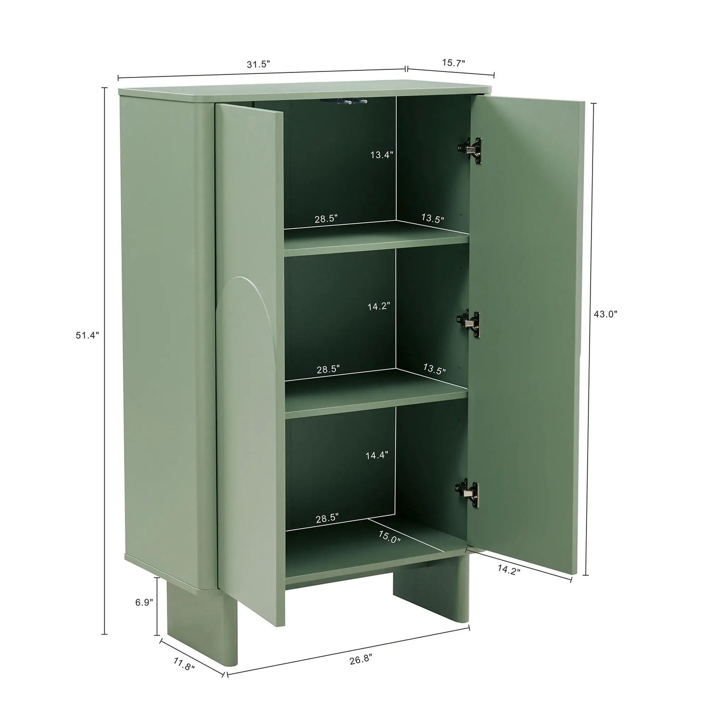 Ella - Accent Cabinet by HouseOfZazla