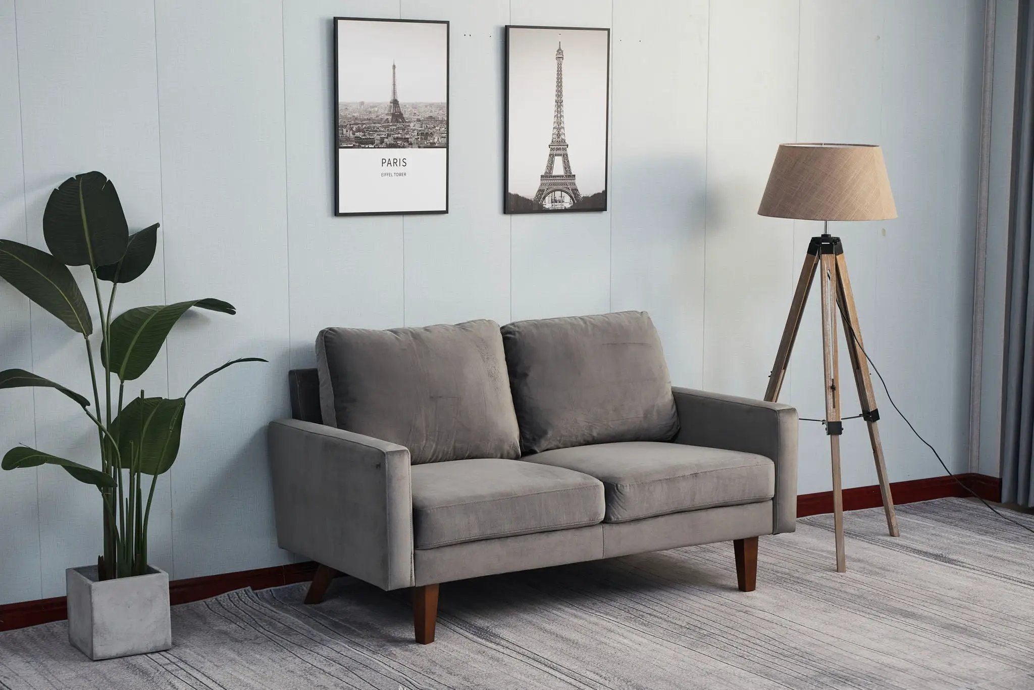Comfortable Loveseat With Durable Construction by HouseOfZazla