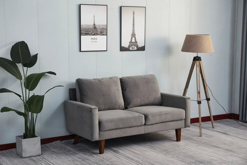 Comfortable Loveseat With Durable Construction by HouseOfZazla