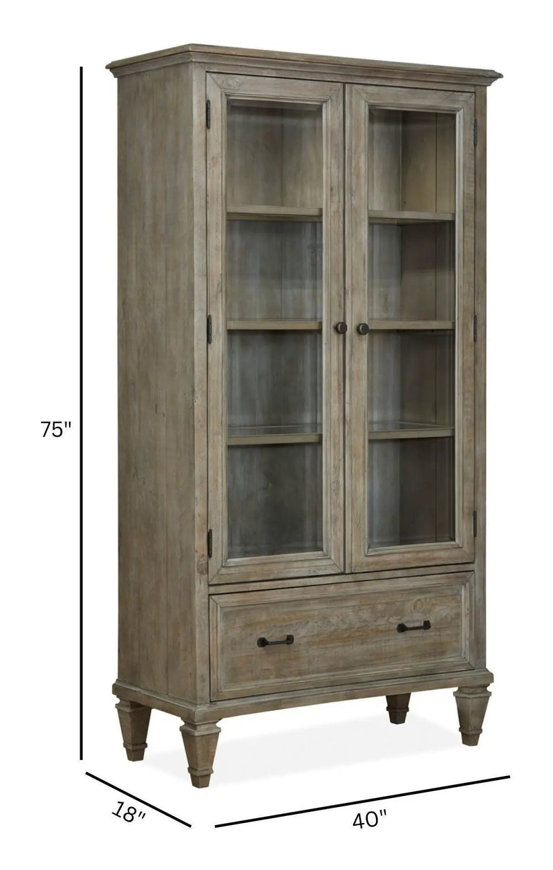 Lancaster - Door Bookcase - Dove Tail Gray, photo 6 of 6