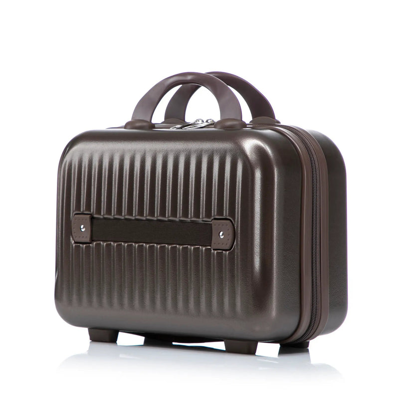 14' & 20' ABS Spinner Wheel Luggage Set with Cosmetic Case by HouseOfZazla