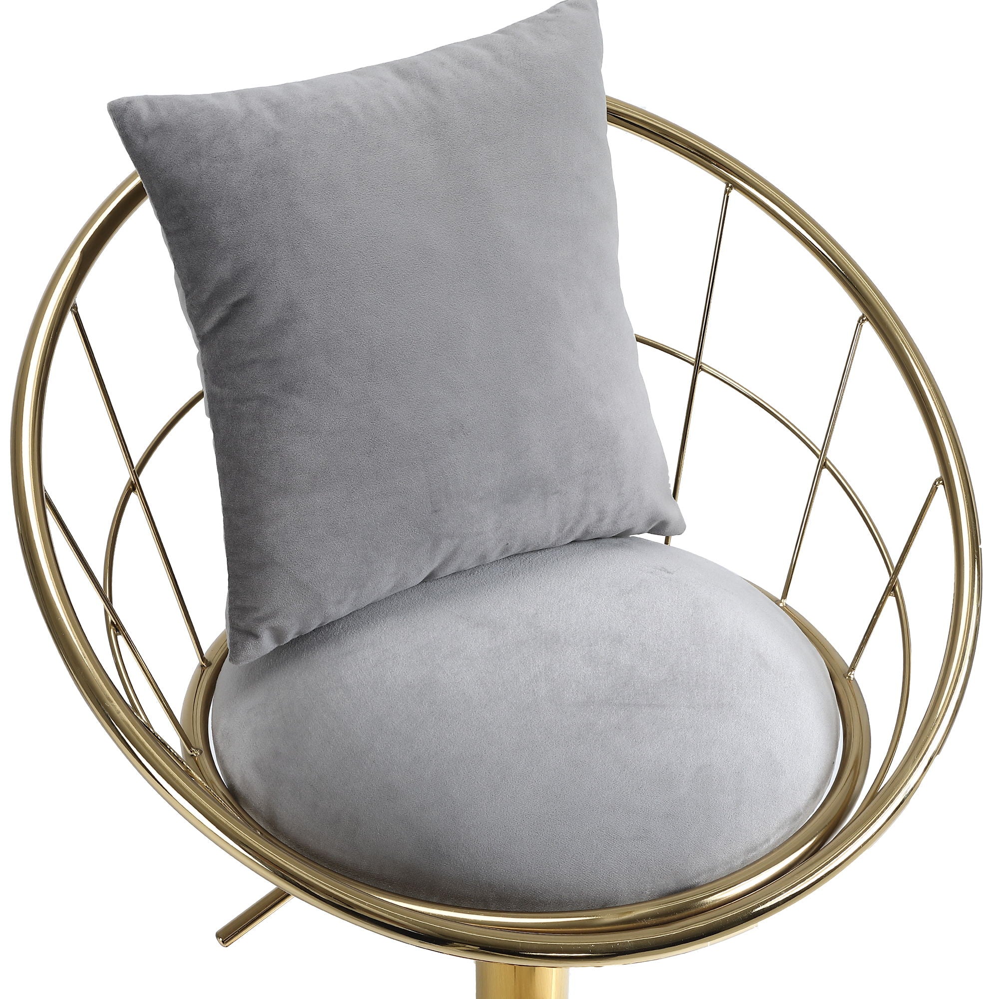 Unique Design Bar Chair, 360 Degree Rotation, Adjustable Height, Suitable For Dining Room And Bar by HouseOfZazla