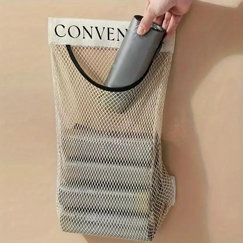 Bag Holder - Elastic Net WallMounted by House Of Avana