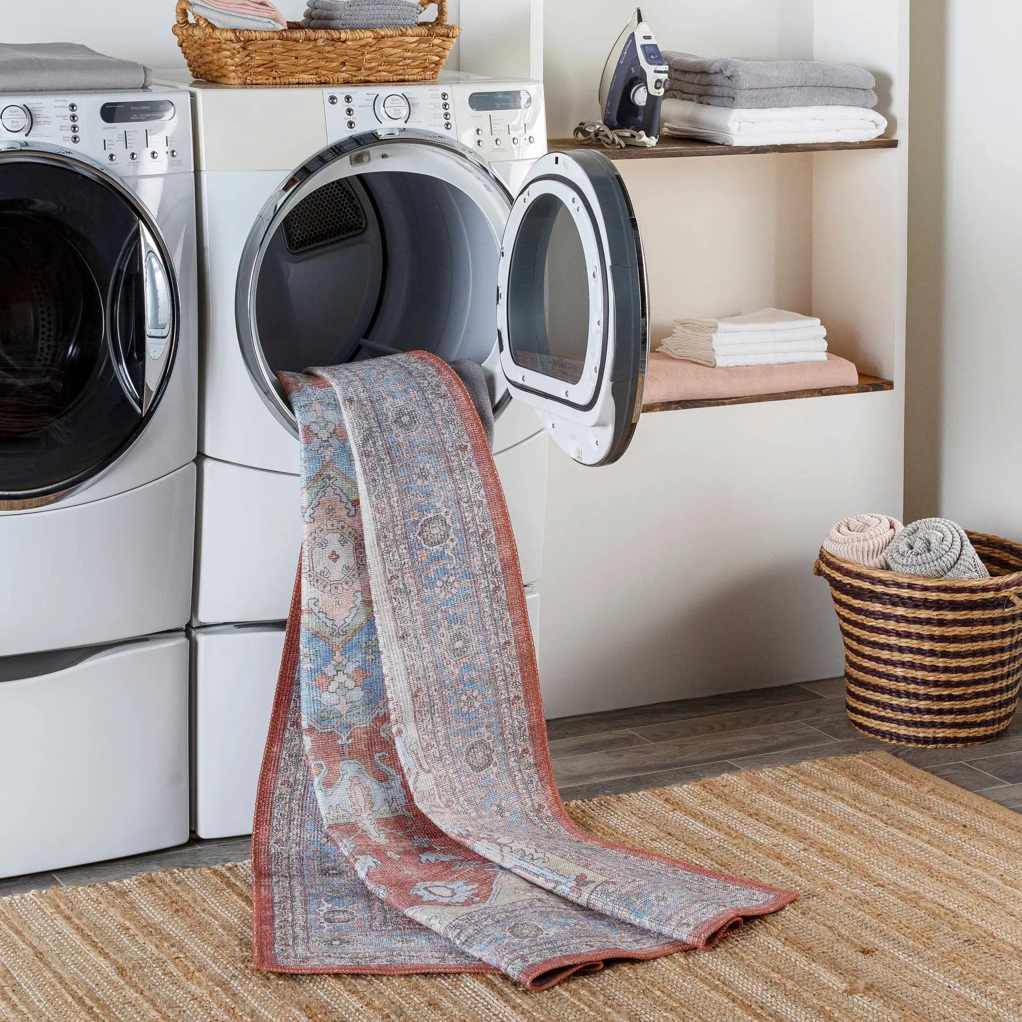 Brown Bagamanoc Medallion @Area Rug - Clearance by Boutique Rugs
