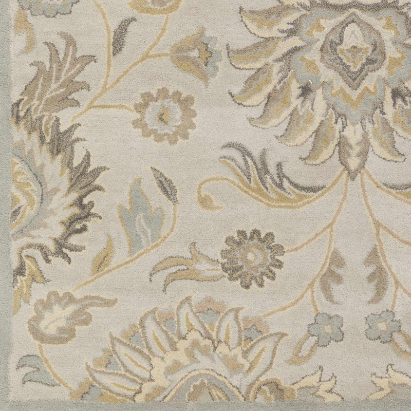 Conesus 1192 Hand Tufted Ivory&Taupe Wool Rug by Boutique Rugs