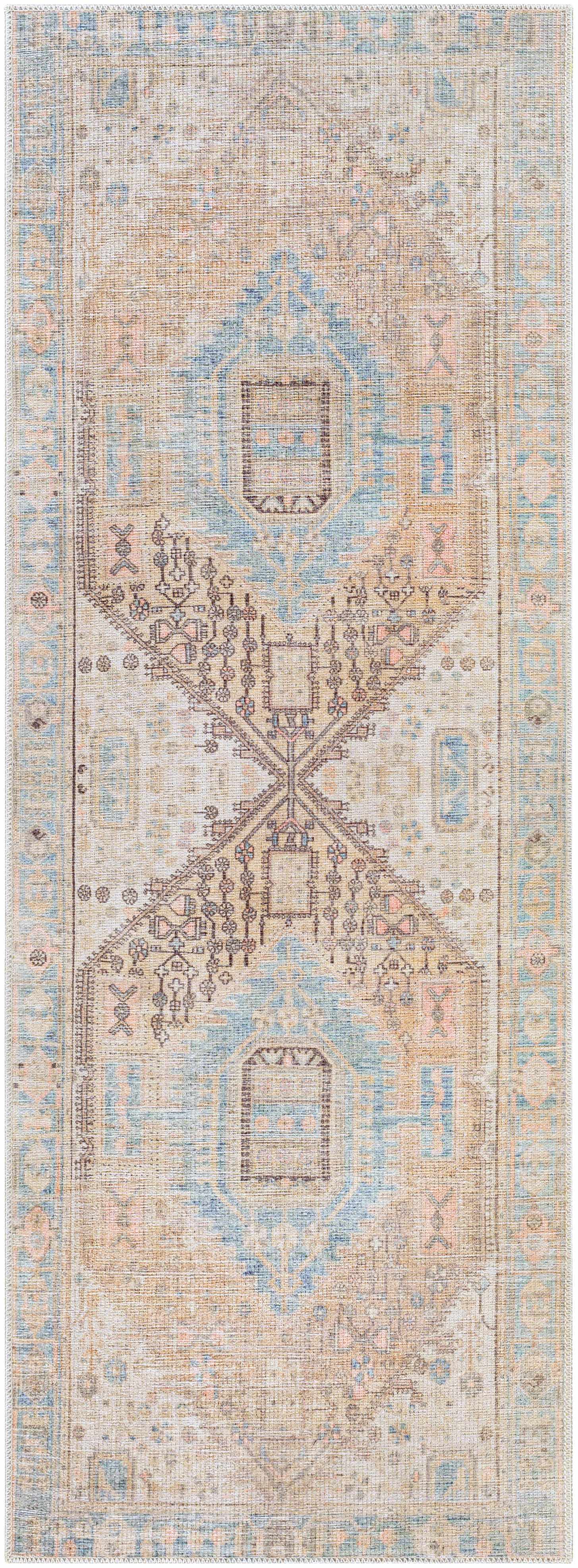 Baloy Vintage Washable Rug by Boutique Rugs