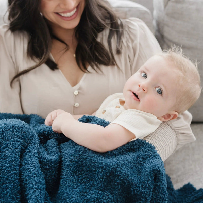 Bamboni® Receiving Blanket 30" x 40" Bamboo Rayon Blend by HouseOfZazla