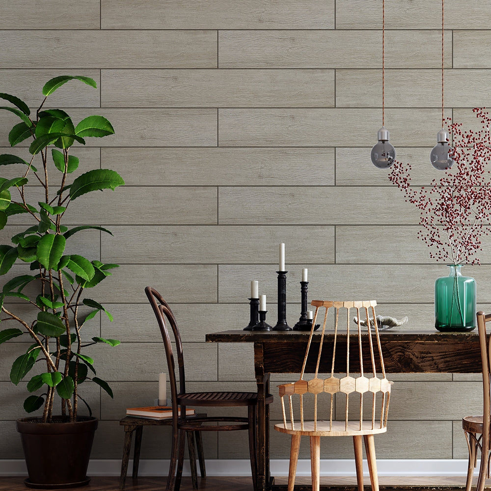 Bamboo Natural Wood Look Porcelain Tiles 8x48 Porcelain Natural 8x48 Tiles — 3