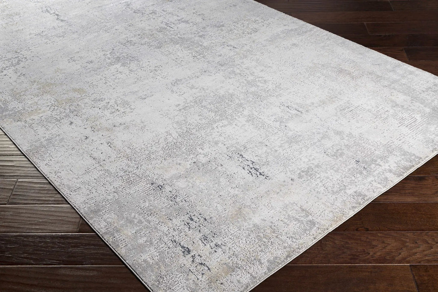 Baranduda Abstract Gray Luxe Rug - Clearance by Boutique Rugs