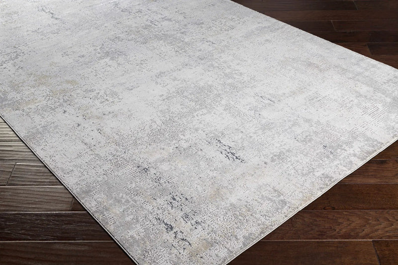 Baranduda Abstract Gray Luxe Rug - Clearance by Boutique Rugs