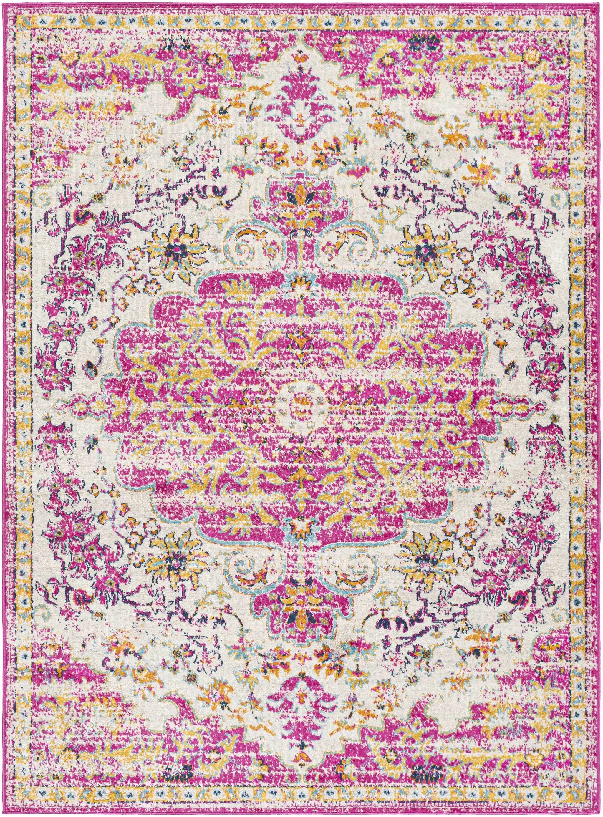 Barceloneta Magenta Area Rug - Clearance by Boutique Rugs
