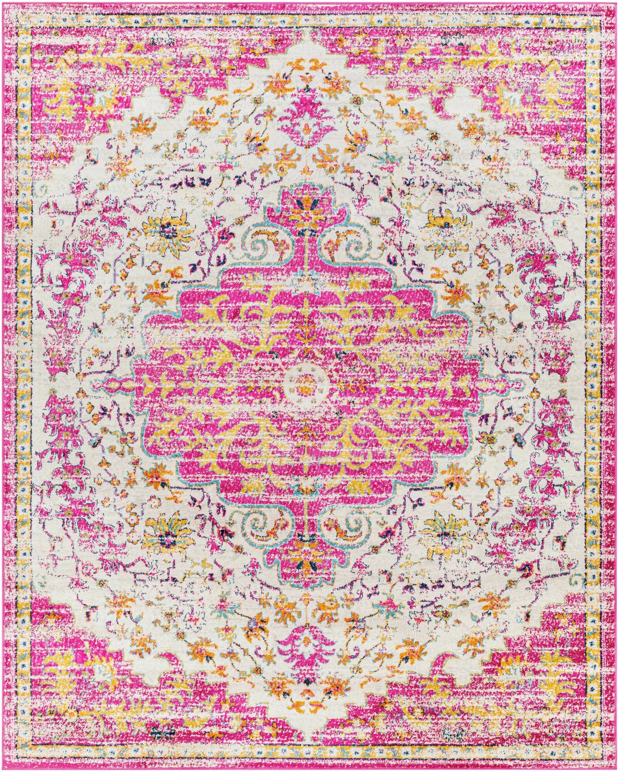 Barceloneta Magenta Area Rug - Clearance by Boutique Rugs