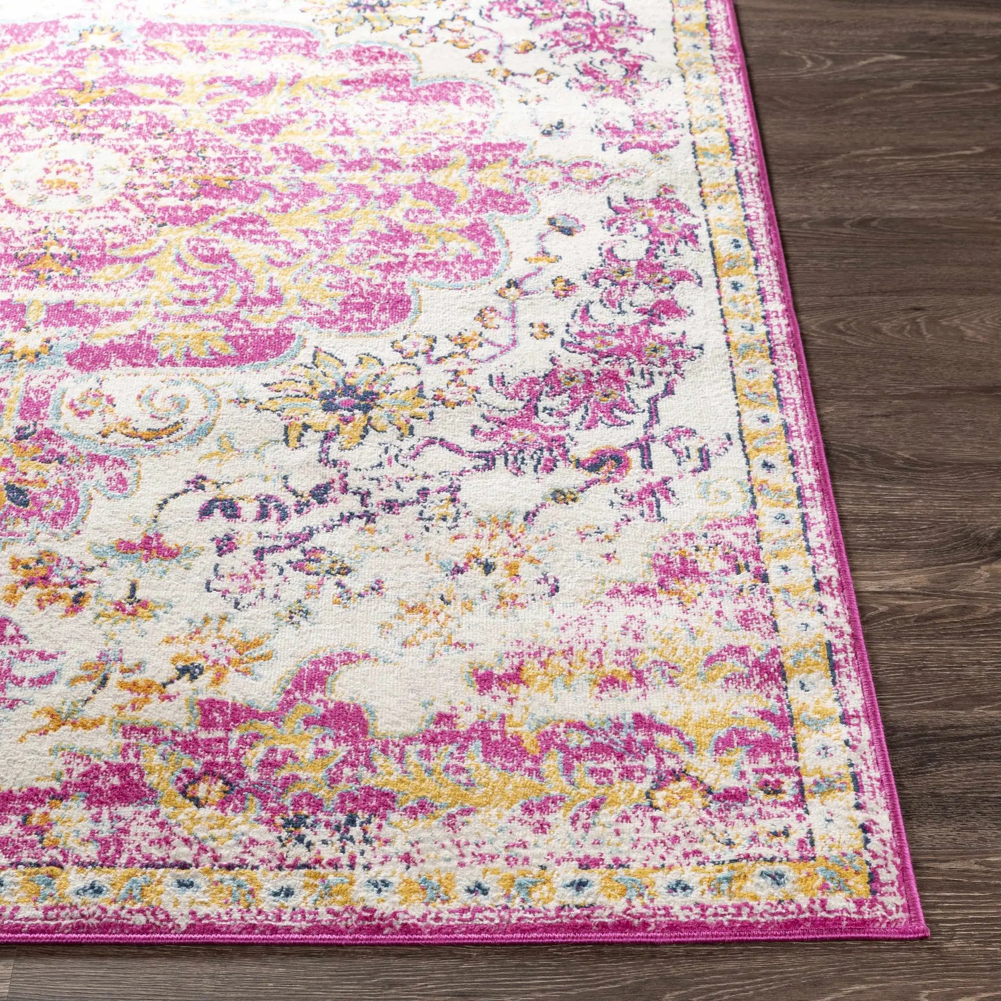 Barceloneta Magenta Area Rug - Clearance by Boutique Rugs