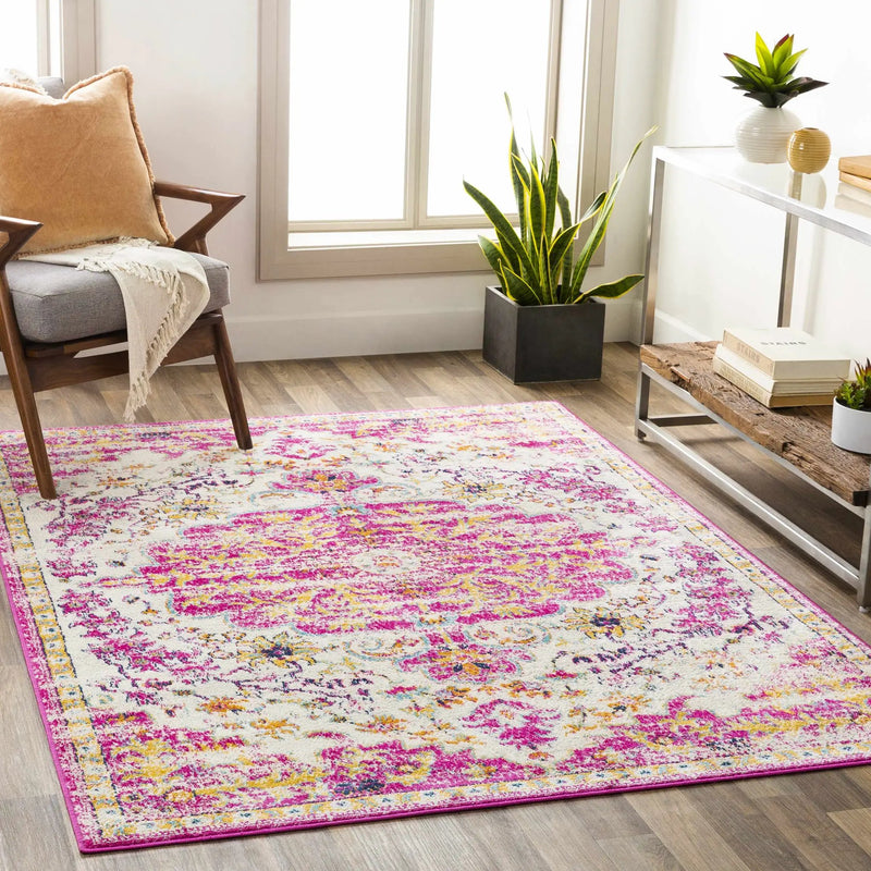 Barceloneta Magenta Area Rug - Clearance by Boutique Rugs