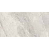 Bardiglio Gray Polished&amp;rectified Marble Look Porcelain Tiles 12x24