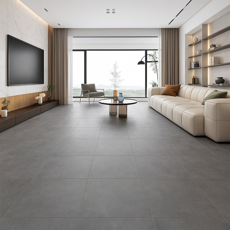 Bardiglio Light Honed Marble Tiles 12x24 Marble Honed 12x24 Tiles — 2