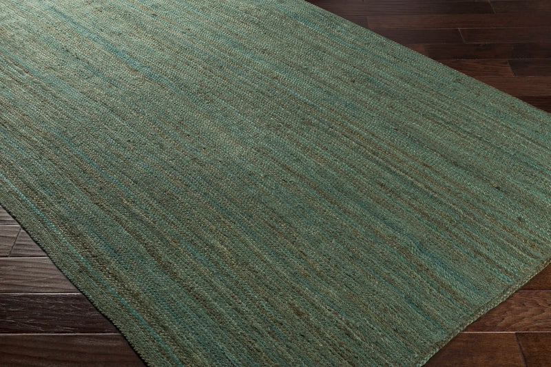Barksdale Green Hand Woven Jute - Clearance by Boutique Rugs