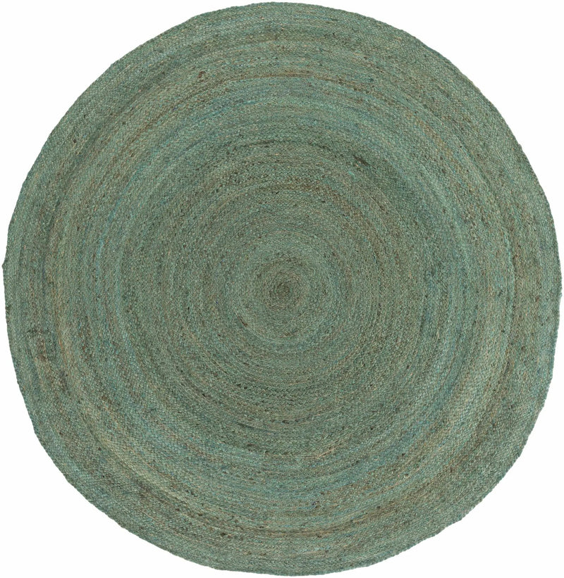 Barksdale Green Hand Woven Jute - Clearance by Boutique Rugs