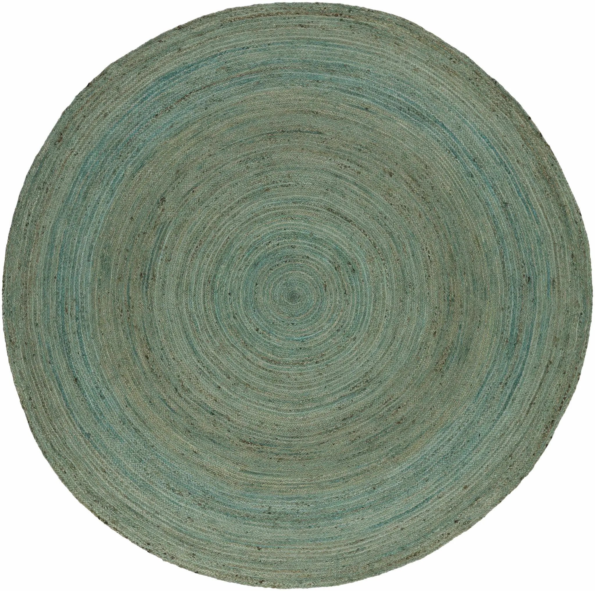Barksdale Green Hand Woven Jute - Clearance by Boutique Rugs