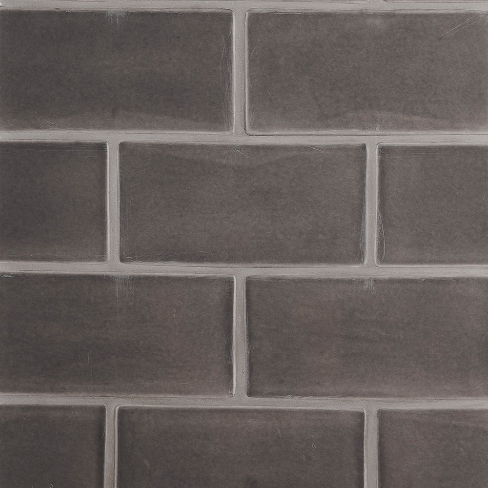 Coffee Glossy Subway Ceramic Tiles 3x6 Ceramic Glossy 6x6 Tiles — 2