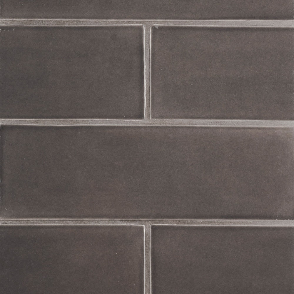 Coffee Glossy Subway Ceramic Tiles 4x12 Ceramic Glossy 4x12 Tiles — 2