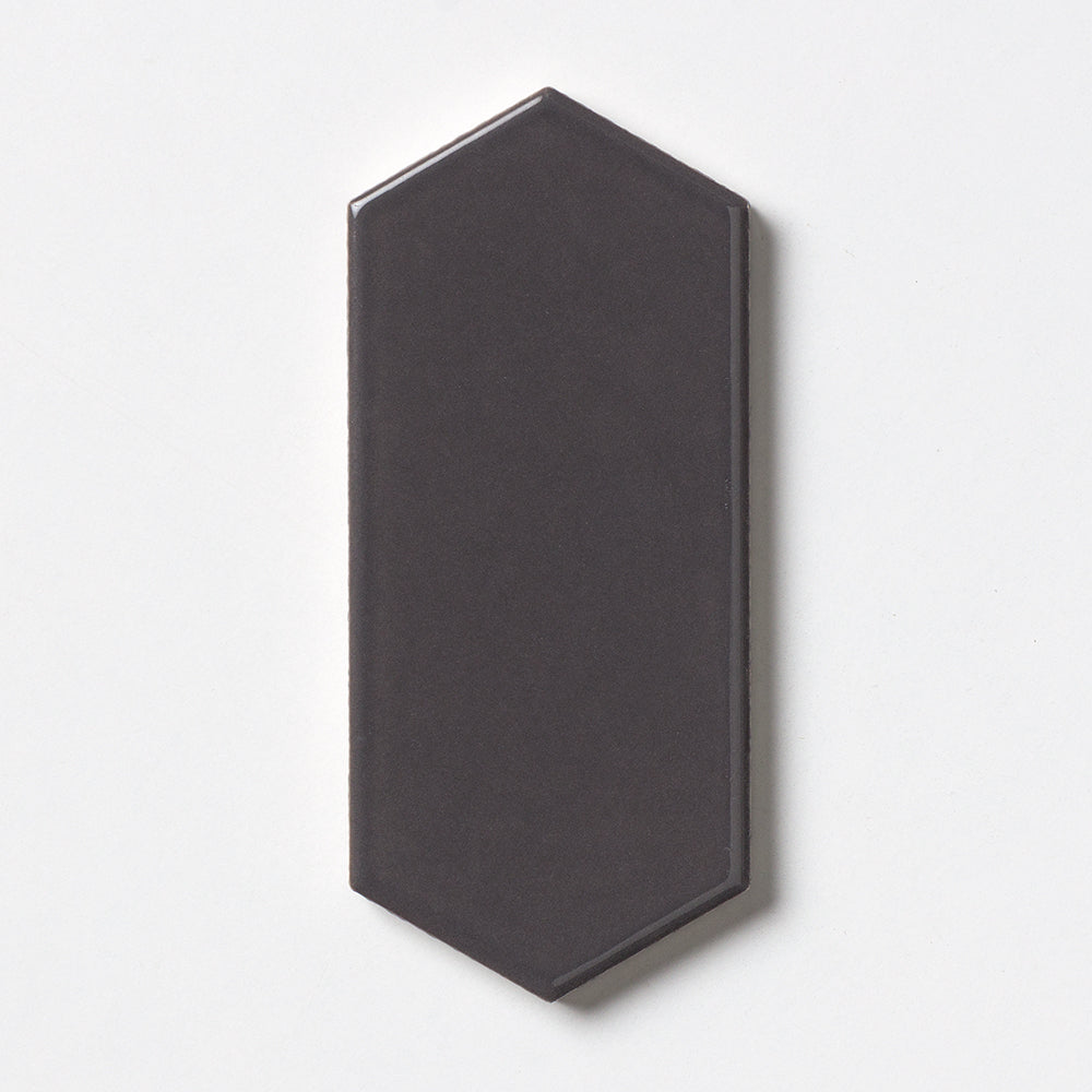 Coffee Glossy Picket Ceramic Tiles 3x6 Ceramic Glossy 6x6 Tiles