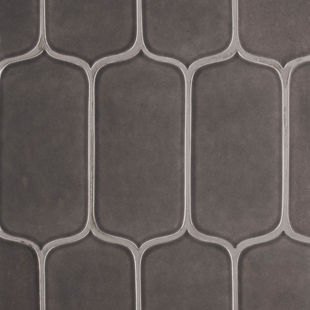 Coffee Glossy Tear Field Ceramic Tiles 3 5/8x8 Ceramic Glossy 4x8 Tiles — 2