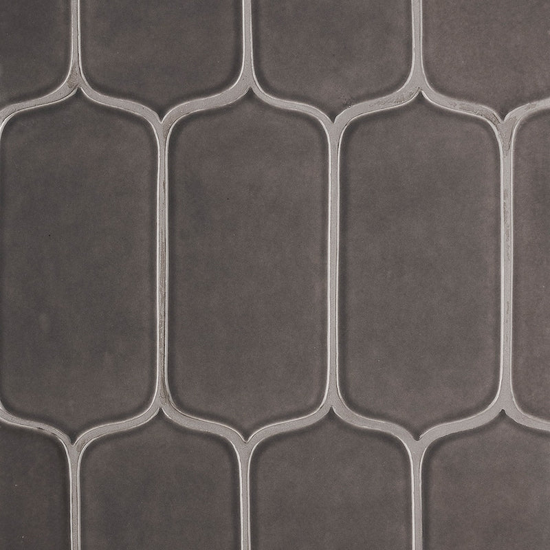 Coffee Glossy Tear Field Ceramic Tiles 3 5/8x8 Ceramic Glossy 4x8 Tiles — 2