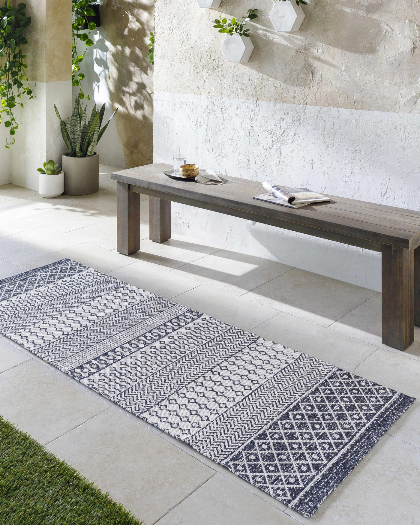 Barnwood Washable Area Rug - Clearance by Boutique Rugs