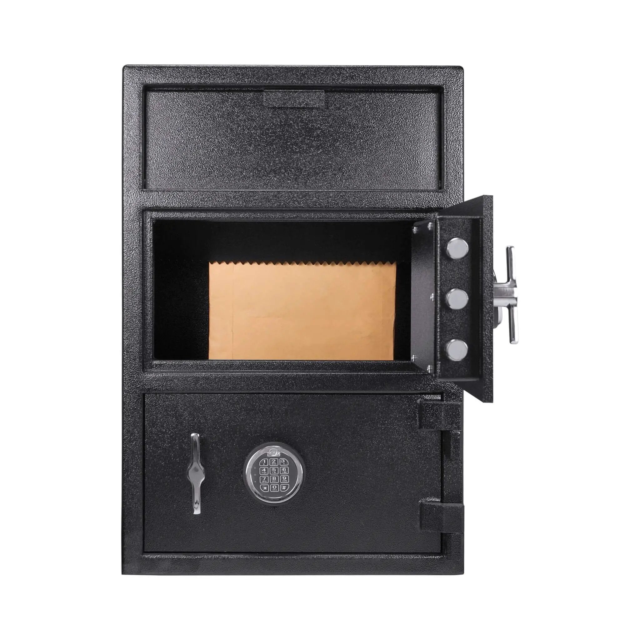 Barska 1.60 CF Digital Depository Dual Compartment Security Safe (SAK76021) by SAKSBY WHOLESALE