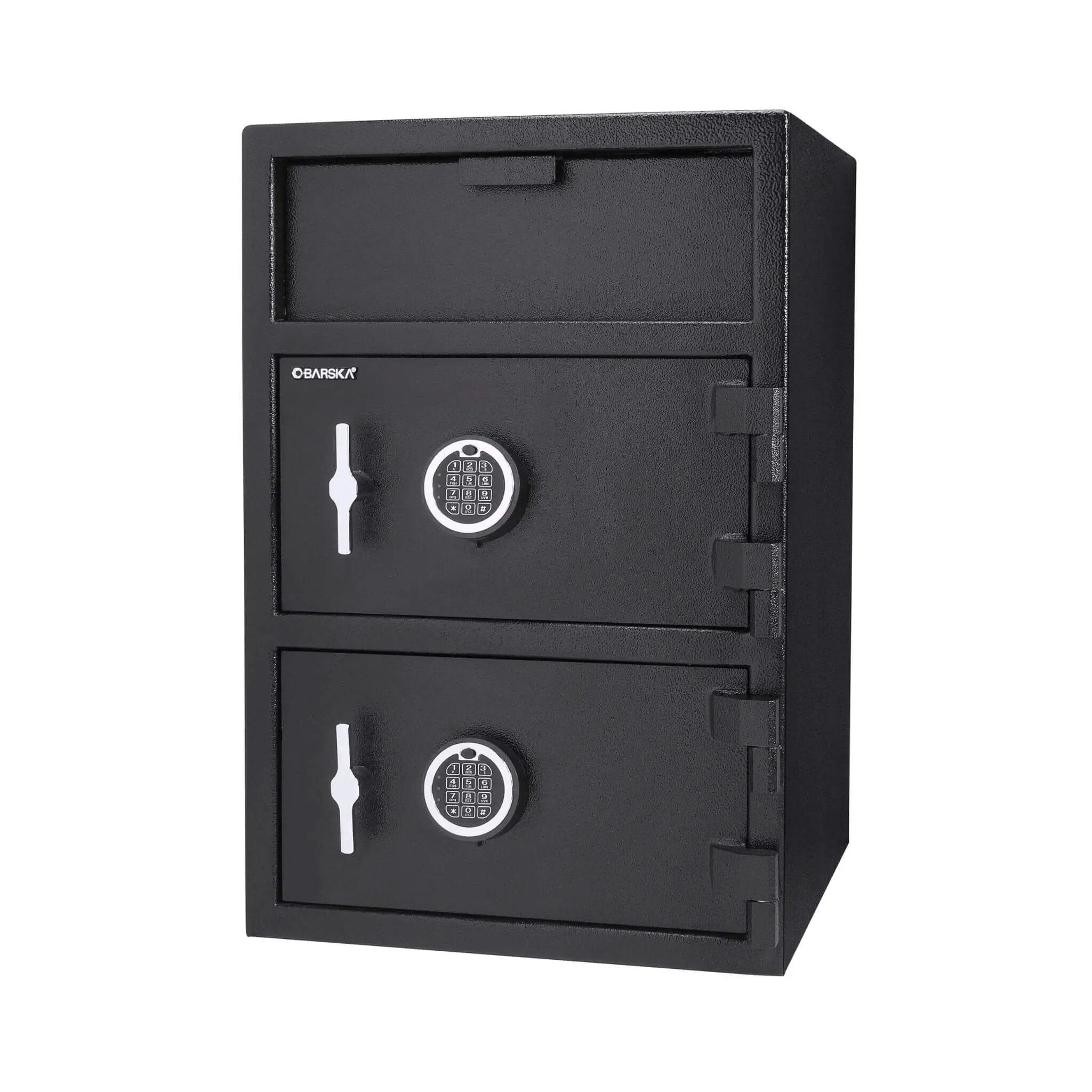 Barska 1.60 CF Digital Depository Dual Compartment Security Safe (SAK76021) by SAKSBY WHOLESALE