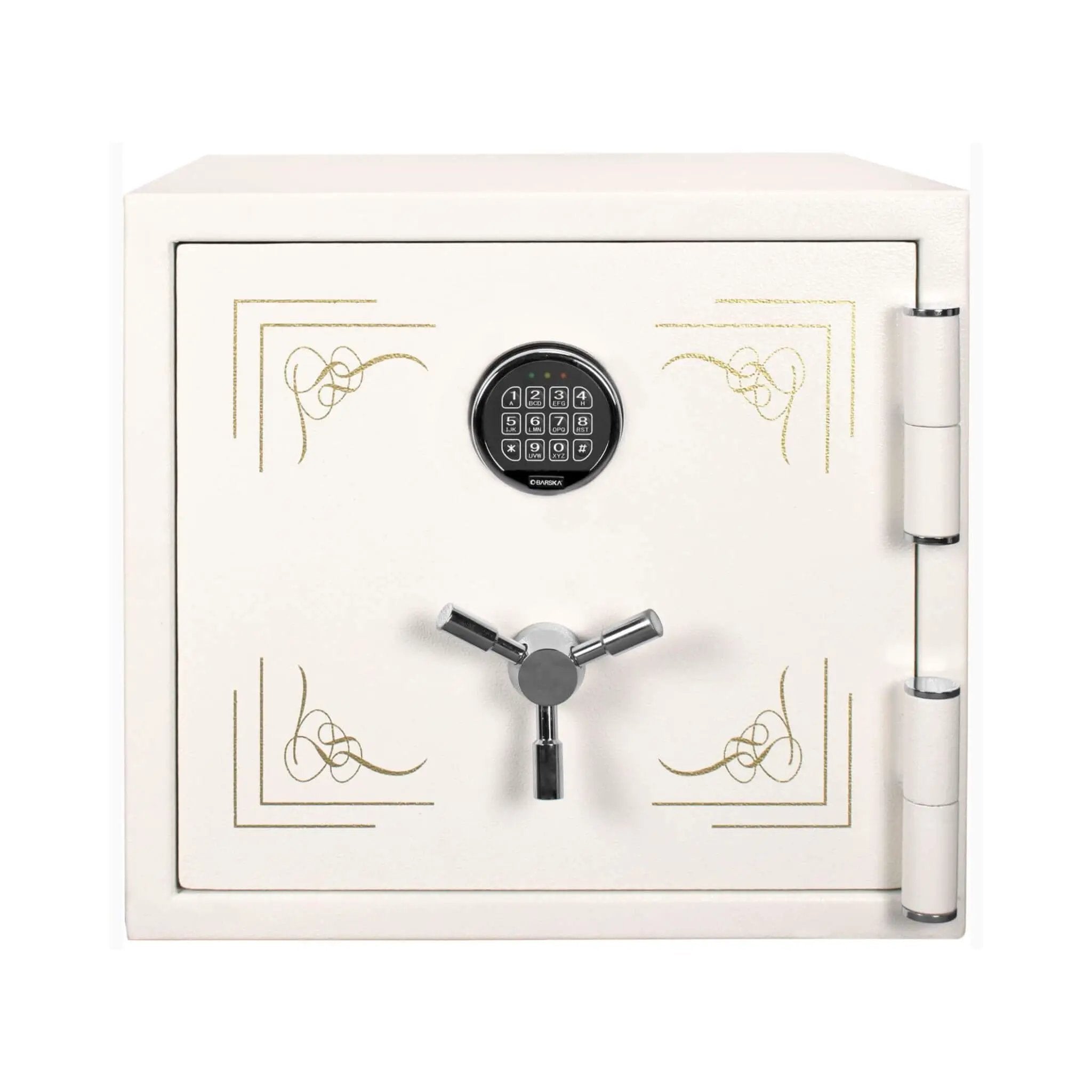 Barska 1.91 CF White Fireproof Jewelry Safe With Digital Keypad Lock (SAK42861) by SAKSBY WHOLESALE