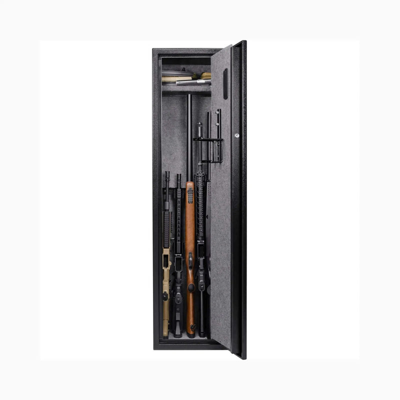 Barska 4.33 CF Heavy-Duty Rifle Gun Safe With Biometric And Digital Keypad Access (SAK80356) by SAKSBY WHOLESALE