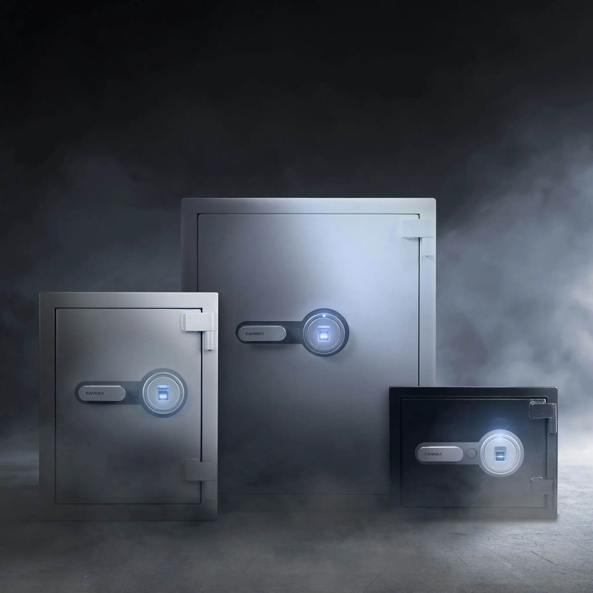 Barska 4.48 CF Large Heavy-Duty Fireproof Biometric Safe (SAK83490) by SAKSBY WHOLESALE