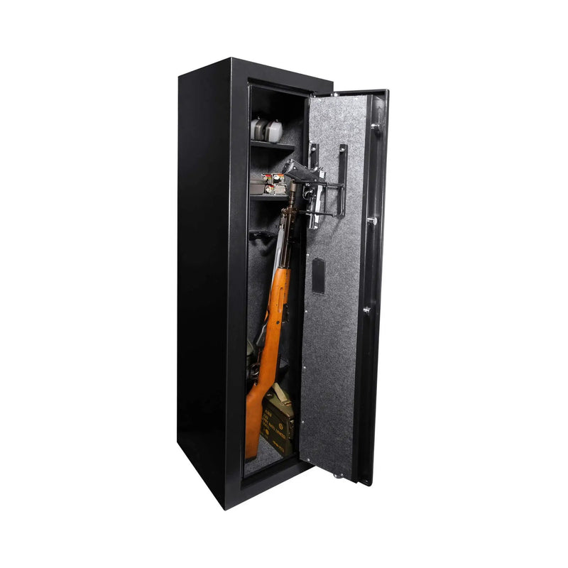 Barska 5.51 CF Tall Biometric Rifle Safe With Biometric Keypad (SAK90412) by SAKSBY WHOLESALE