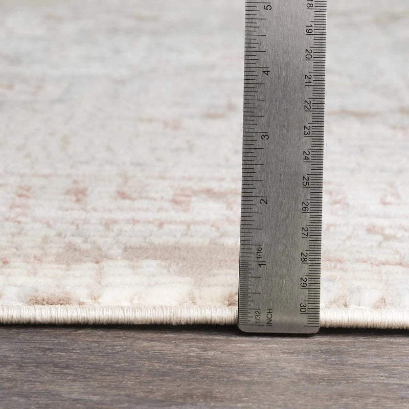 Terlingua Blush Greek Mosaic Carpet - Clearance by Boutique Rugs