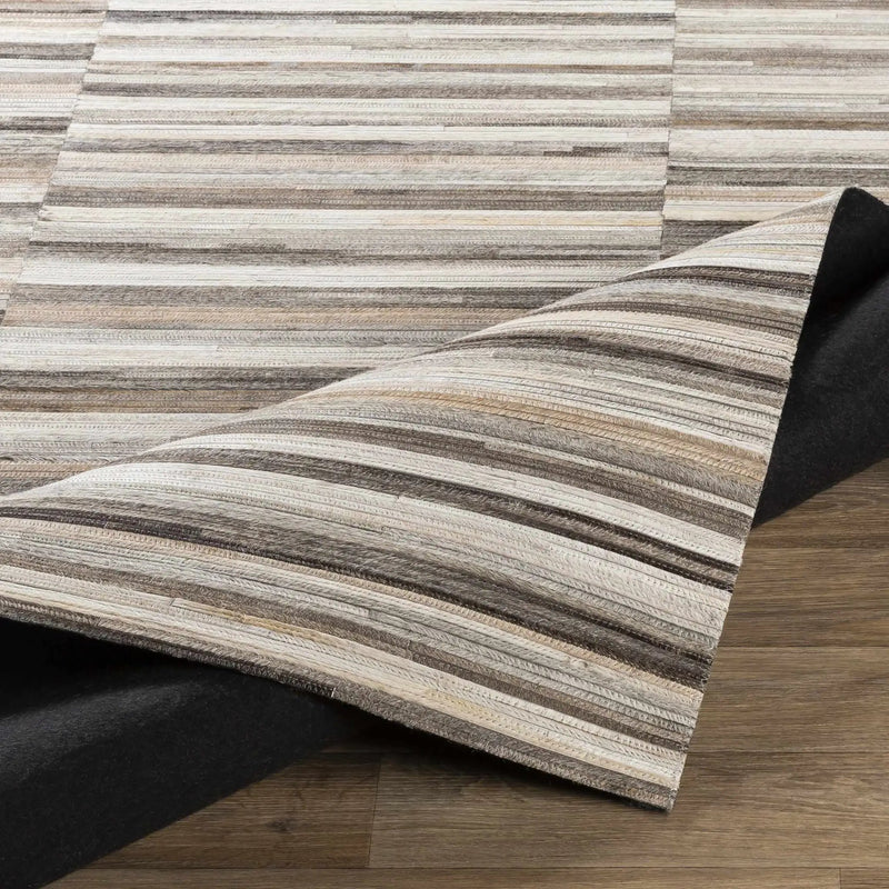 Batehaven Premium Leather Hand Crafted Rug - Clearance by Boutique Rugs