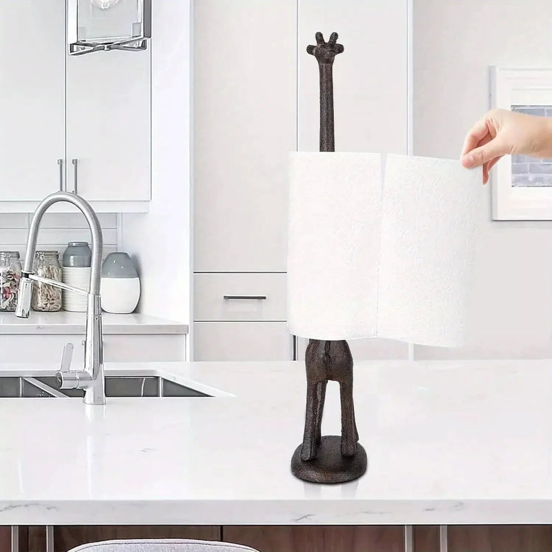 Bathroom Cast Iron Animal Toilet Paper Holders Free Standing Novelty Roll Holders by House Of Avana