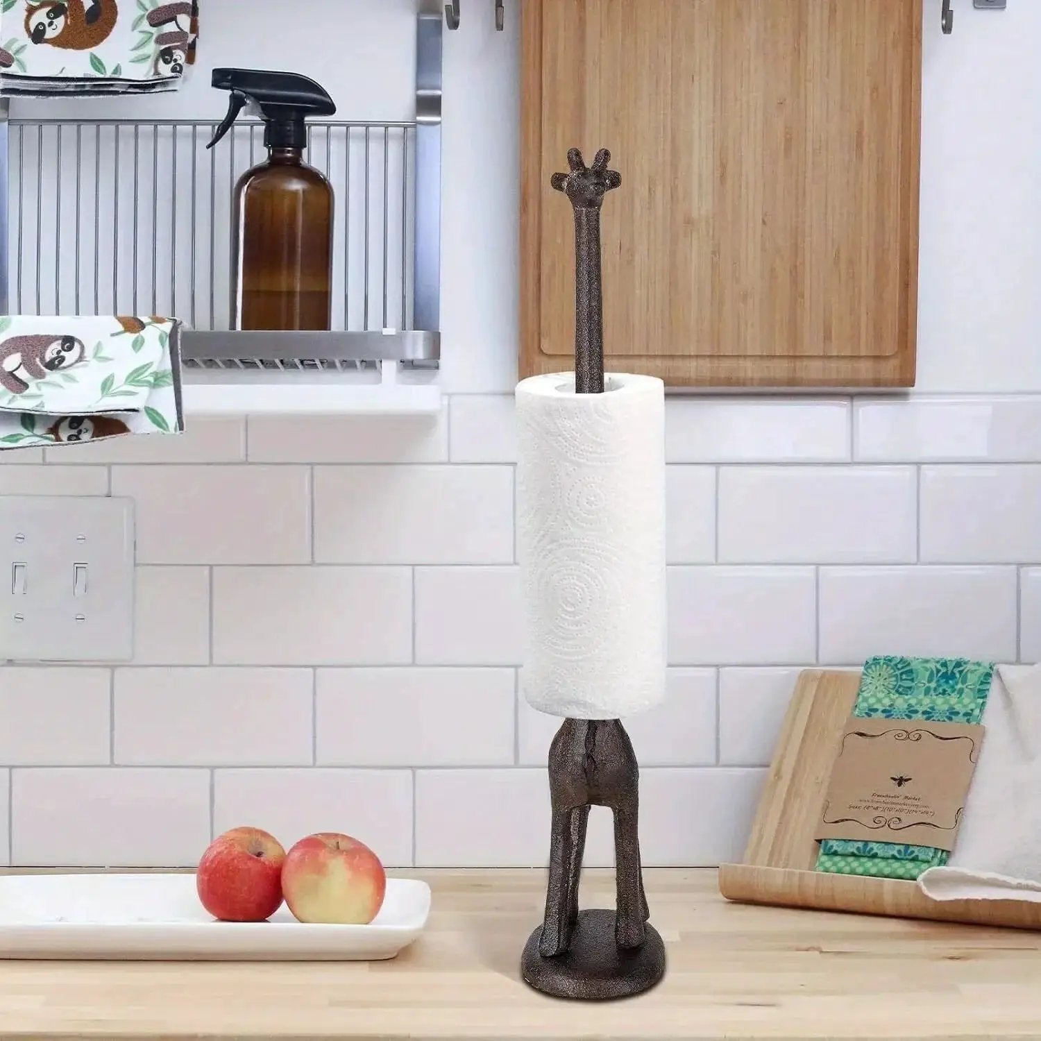 Bathroom Cast Iron Animal Toilet Paper Holders Free Standing Novelty Roll Holders by House Of Avana