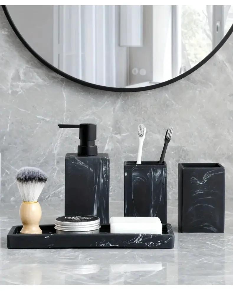 Bathroom Countertop - Marble Storage Set by House Of Avana