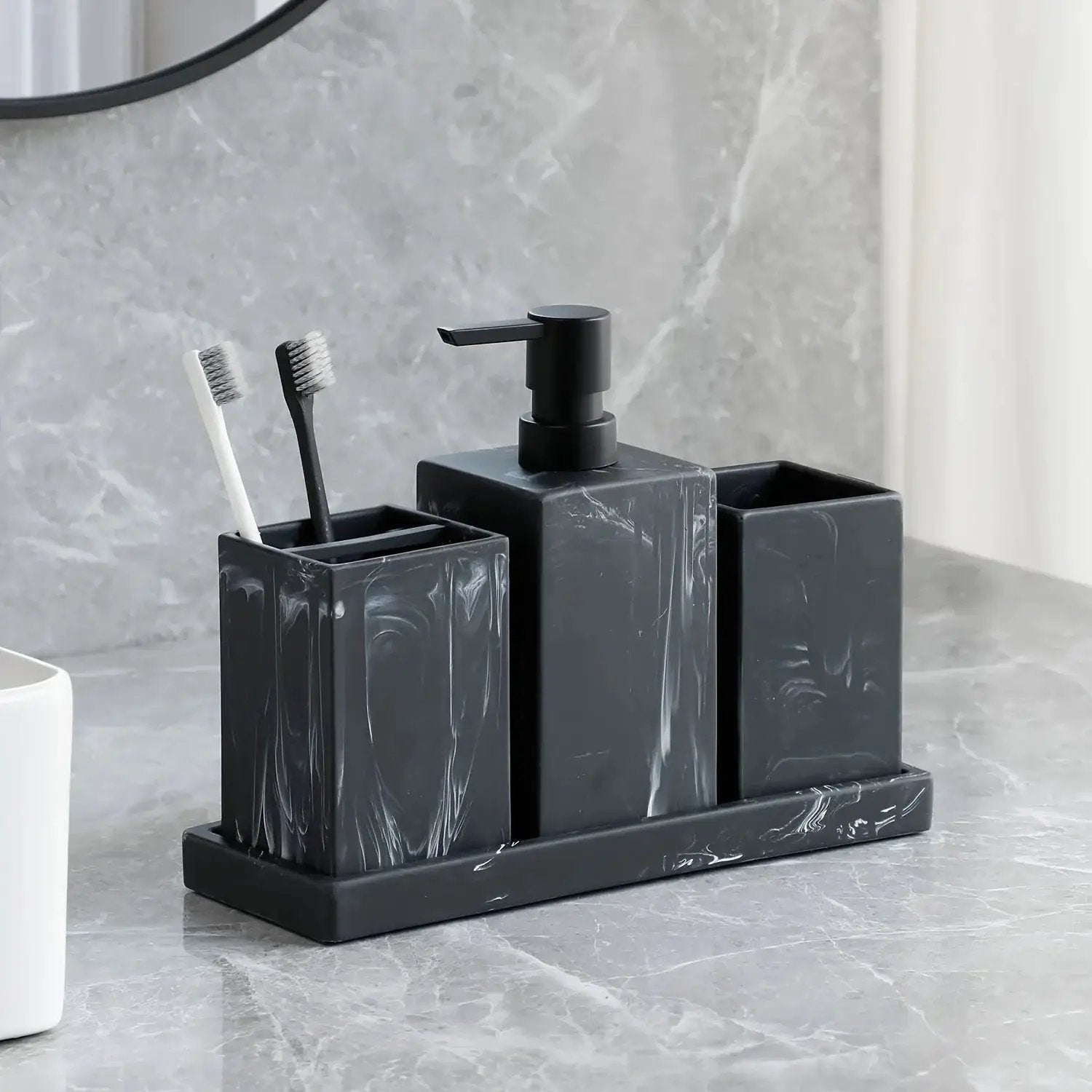 Bathroom Countertop - Marble Storage Set by House Of Avana
