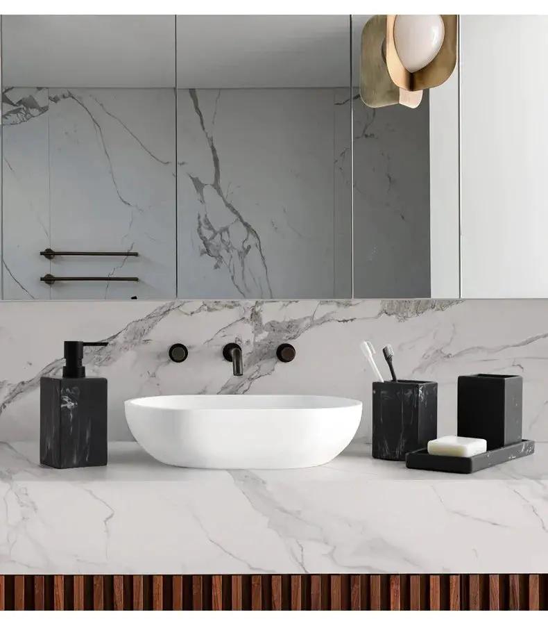 Bathroom Countertop - Marble Storage Set by House Of Avana