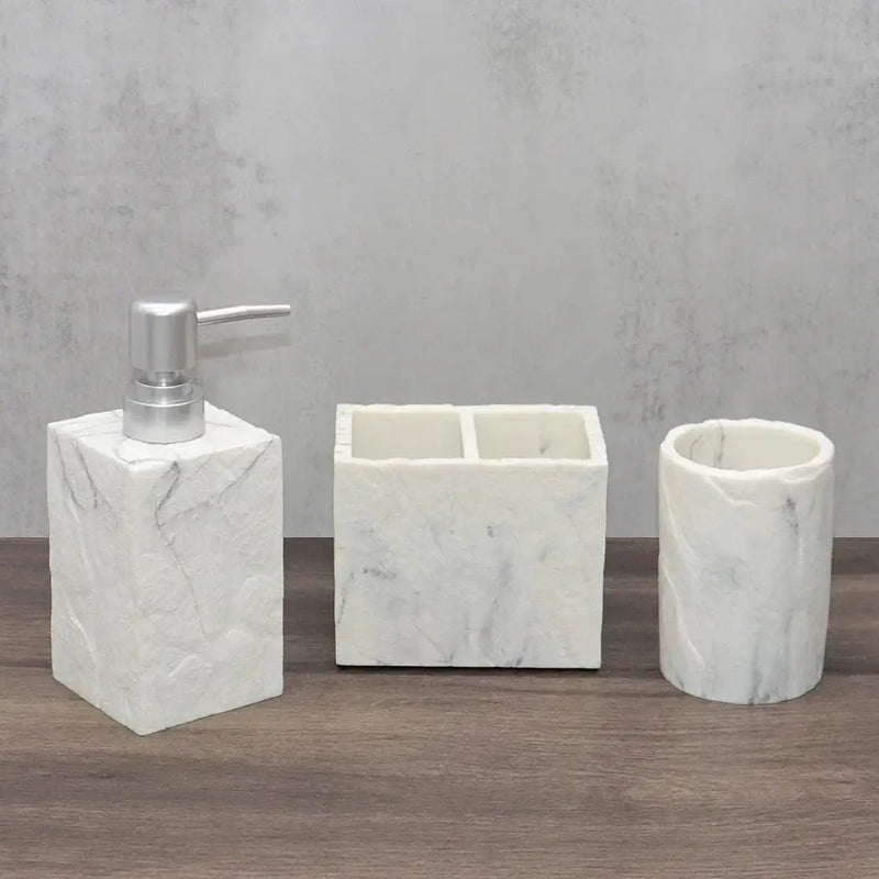 Bathroom Essentials - Creamy Beige Stone by House Of Avana