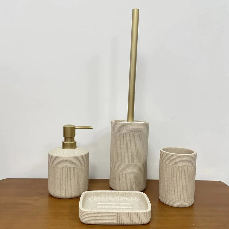 Bathroom Organizer - Modern Ceramic Set by House Of Avana